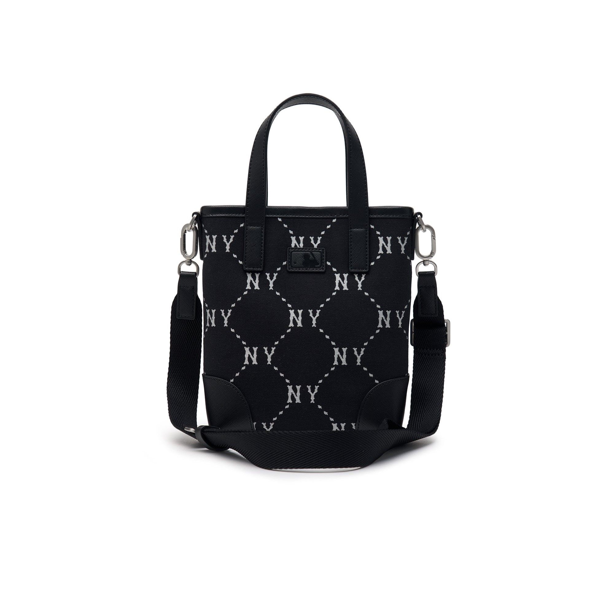 Túi Đeo Chéo MLB Korea - Dia Monogram Jacquard Mini Cross Bag NY Yankees - 3ACRS054N-50BKS