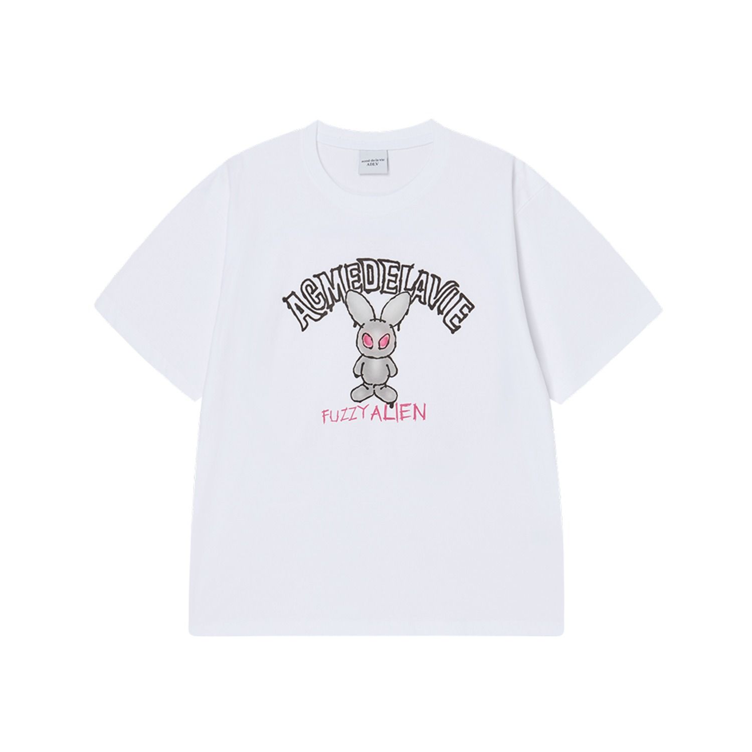 Áo thun ADLV - Acmé de la vie Blur Alien Short Sleeve T-shirt White