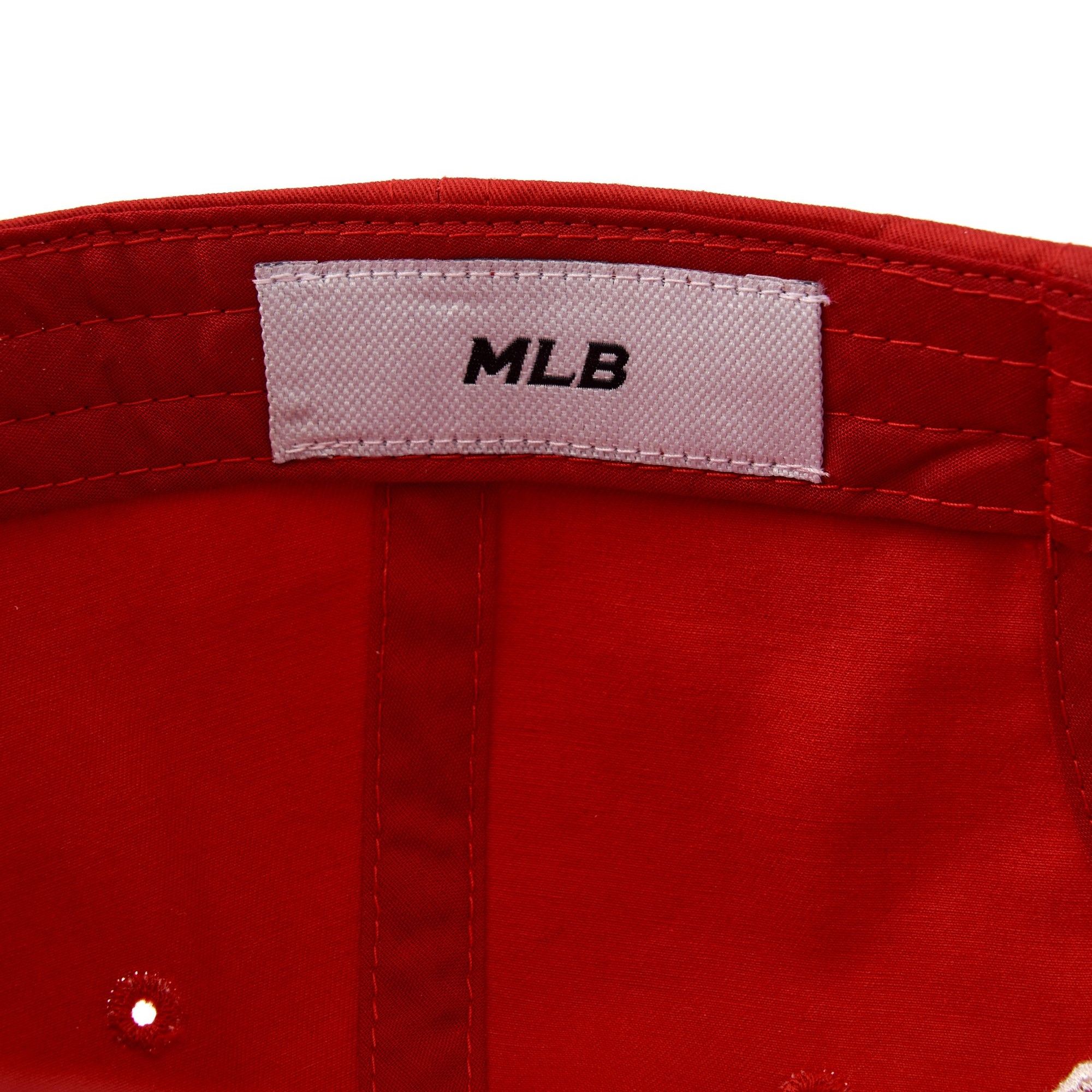 Nón MLB Korea - Varsity Lettering Unstructured Ball Cap NY Yankees - 3ACPV065N-50RDD