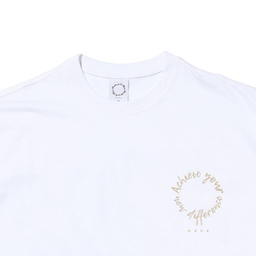 Áo thun Mariagedebien (MGDB) - White/Gold T-shirt