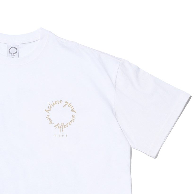 Áo thun Mariagedebien (MGDB) - White/Gold T-shirt