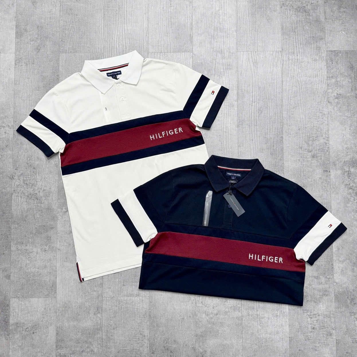 ÁO THUN POLO TOMMY HILFIGER HERREN TINO WHITE