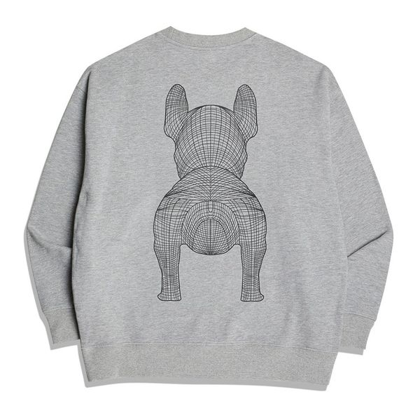  Áo Sweater Life Work - Radok Big Logo Short Sleeve SweatShirt - Grey 