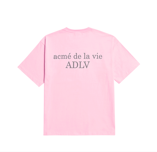 Áo thun - Acmé de la vie - ADLV BASIC SHORT SLEEVE T-SHIRT 2 PINK