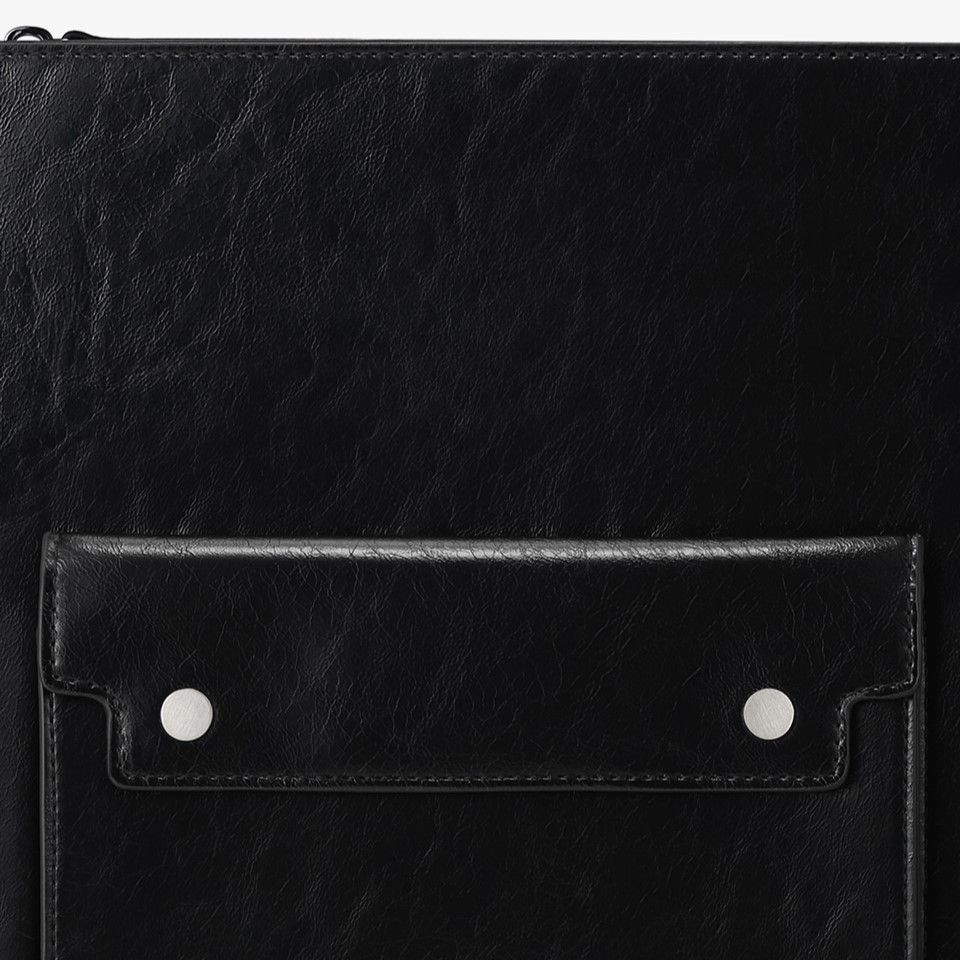 Túi Đeo Chéo Find Kapoor Korea - Marc Flat Bag 24 Black