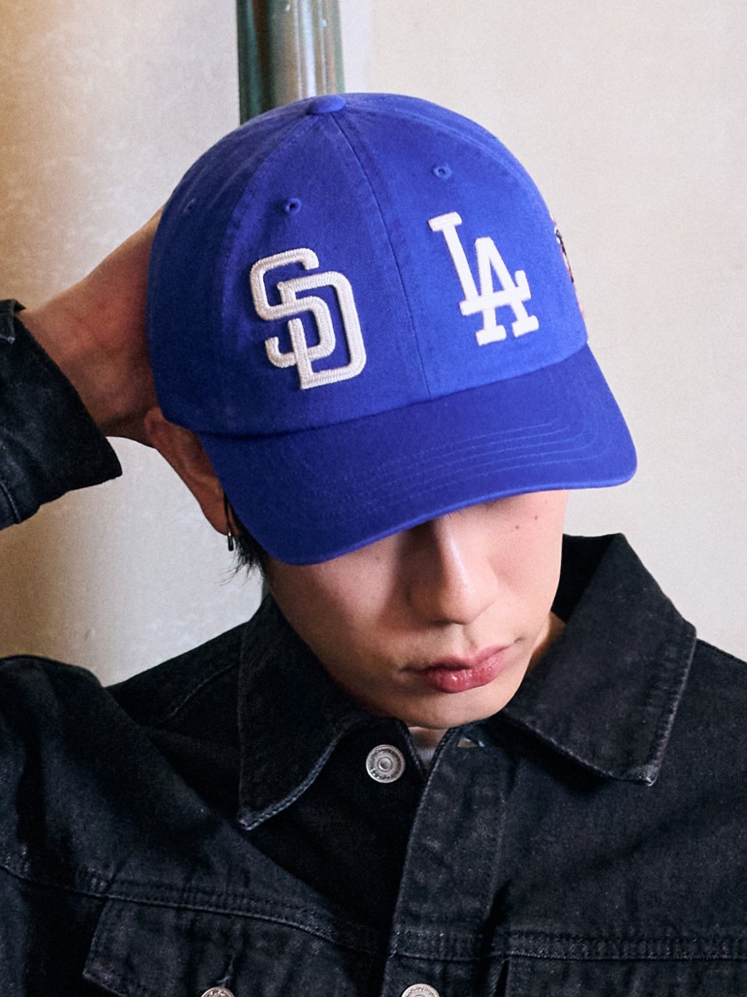 Nón MLB Korea - League Logo Unstructured Ball Cap MLB - 3ACPB215N-00BLS