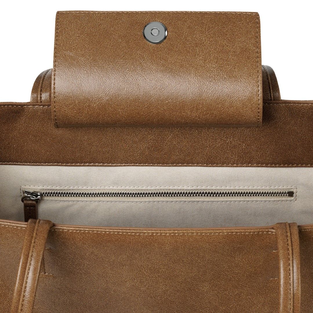 Túi Xách Stand Oil - Oblong Brown