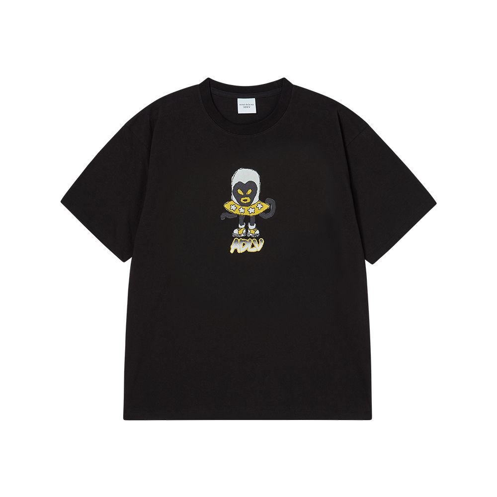 Áo thun ADLV - Acmé de la vie Heart Alien Short Sleeve T-shirt Black
