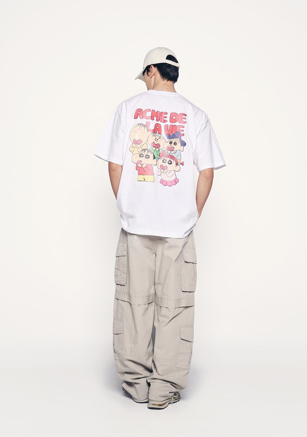 Áo thun ADLV - Acmédelavie Crayon Shinchan And Friends Short Sleeve T-Shirt
