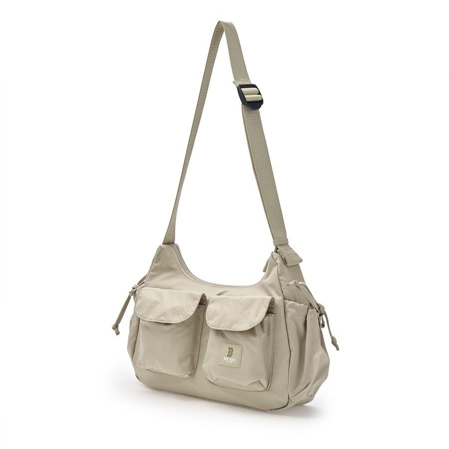 Túi Xách MLB Korea - Basic Gorpcore Pocket Shoulder Bag Boston - 3ABQB035N-43SAS