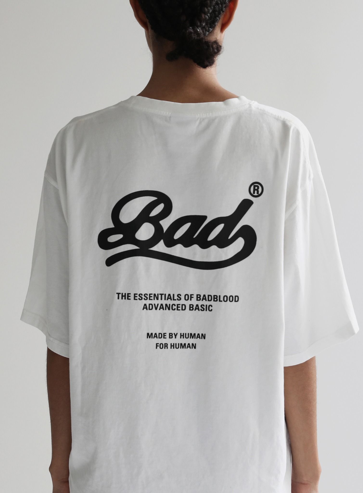 Áo Thun Badblood - Bad T-shirt White - w-tee24-033
