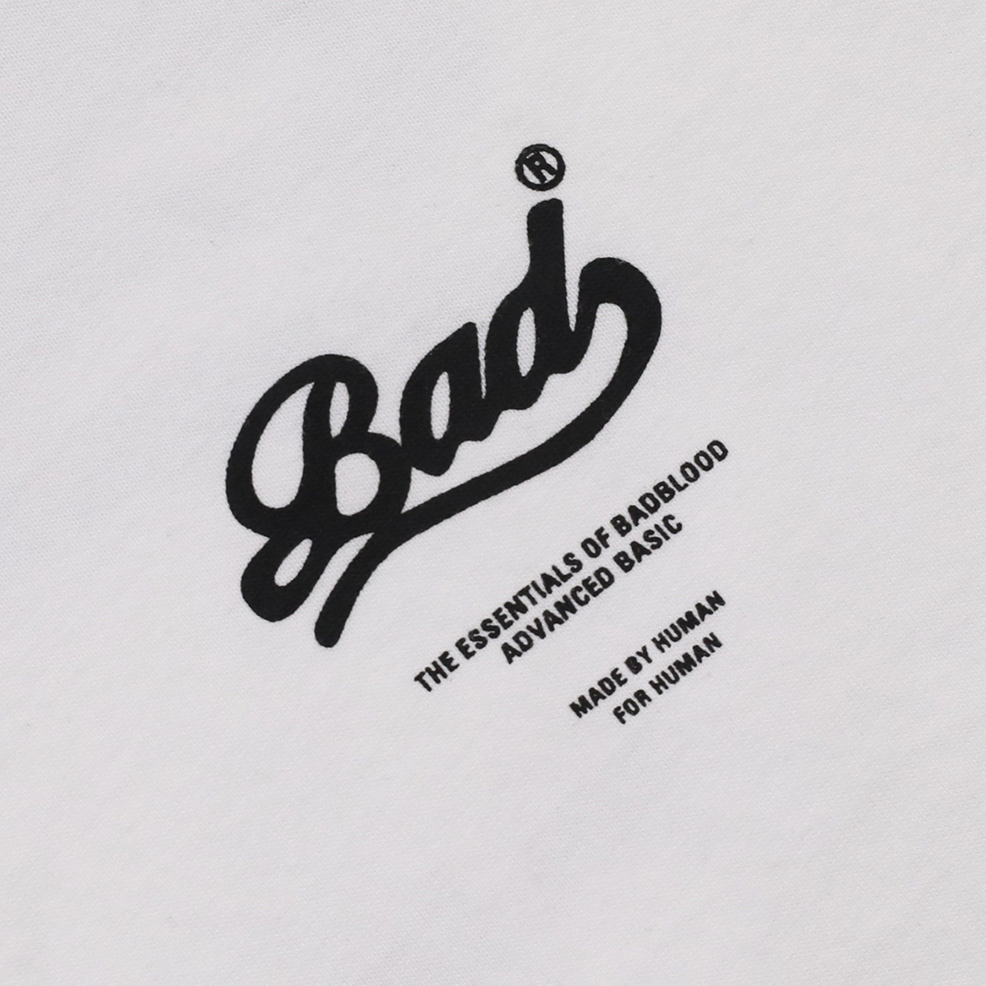 Áo Thun Badblood - Bad T-shirt White - w-tee24-033