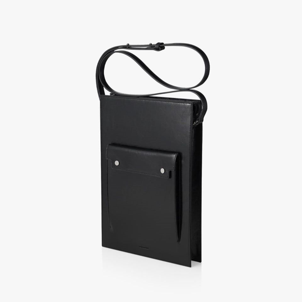 Túi Đeo Chéo Find Kapoor Korea - Marc Flat Bag 24 Black