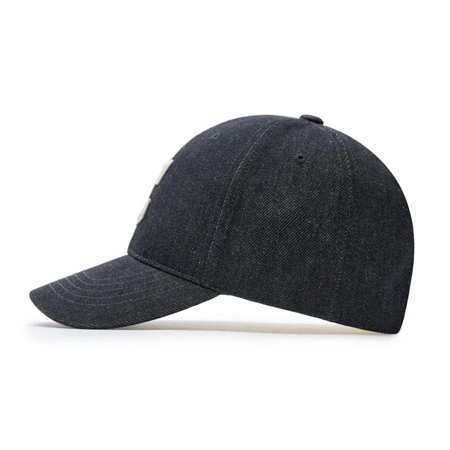 Nón MLB Korea - Denim New Structured Ball Cap Cleveland Guardians - 3ACPD015N-45CGS