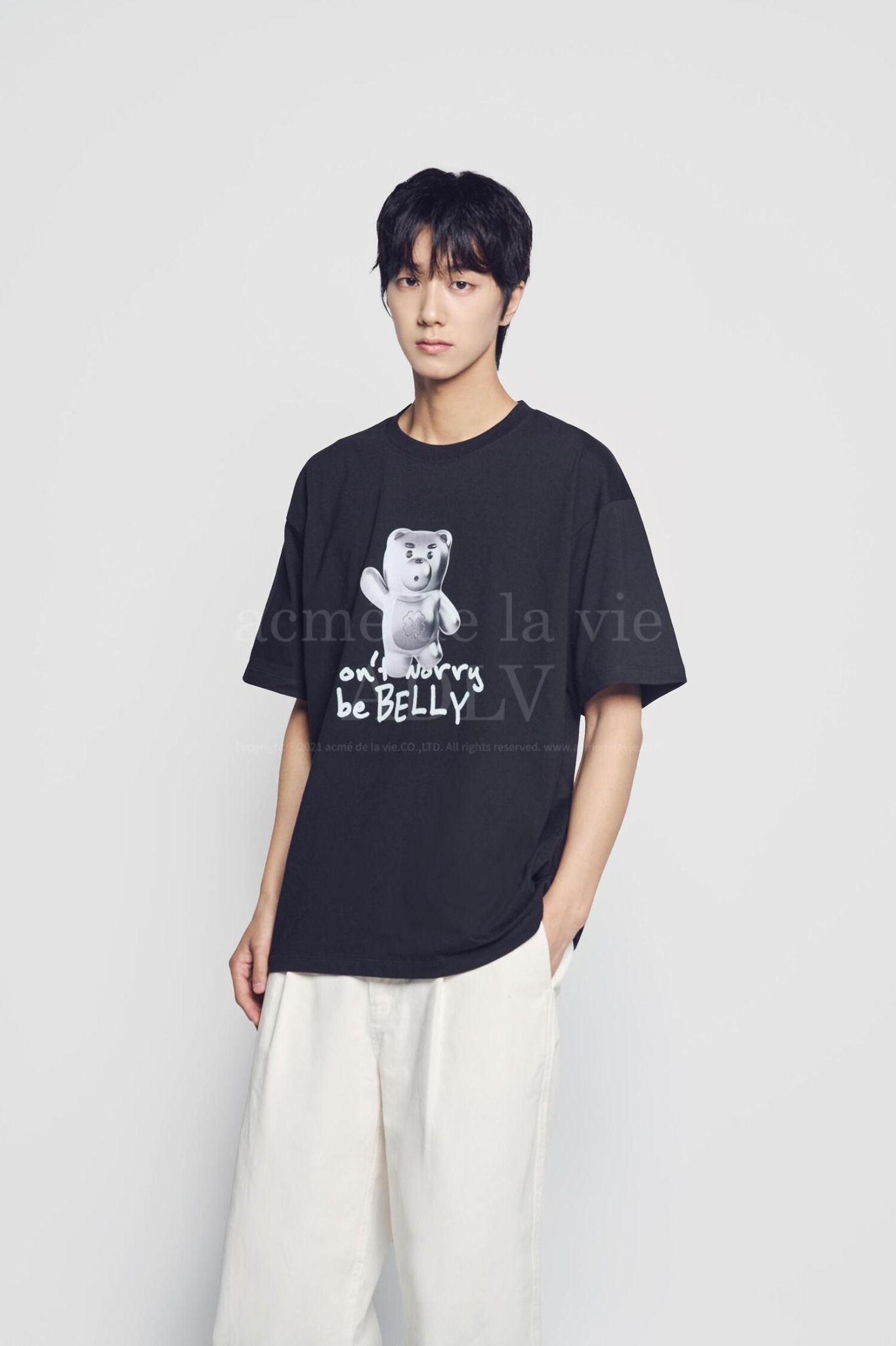 Áo thun ADLV - Acmédelavie Metal Belly Short Sleeve T-Shirt
