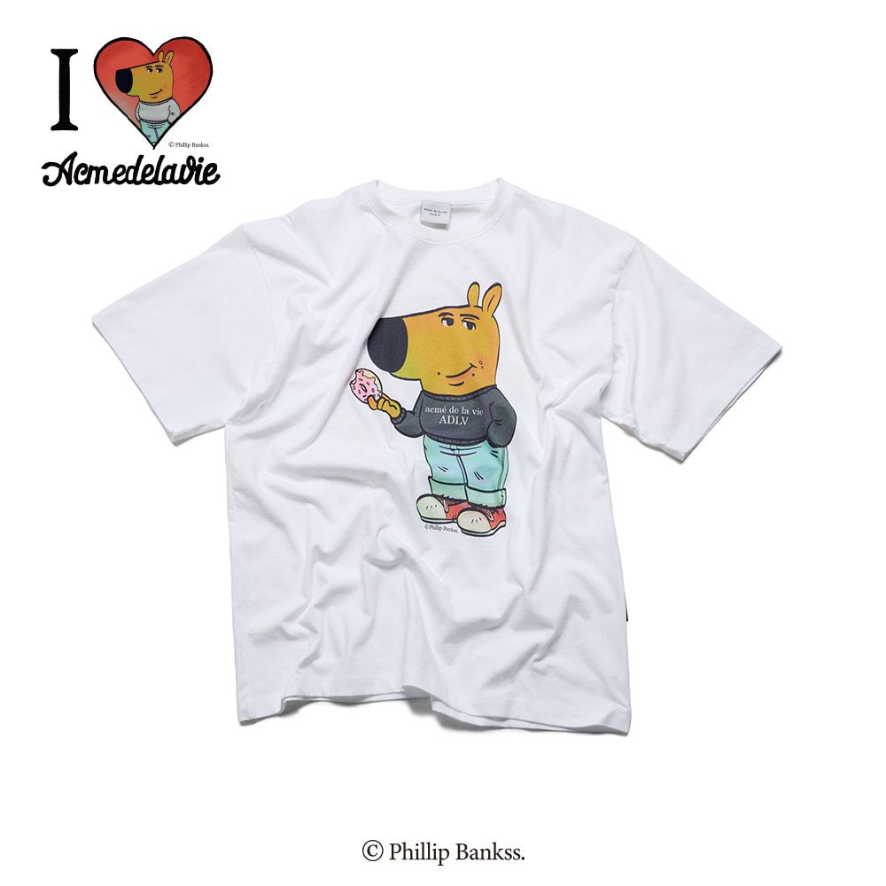 Áo thun ADLV - Acmédelavie Chill Guy Dounut Short Sleeve T-Shirt