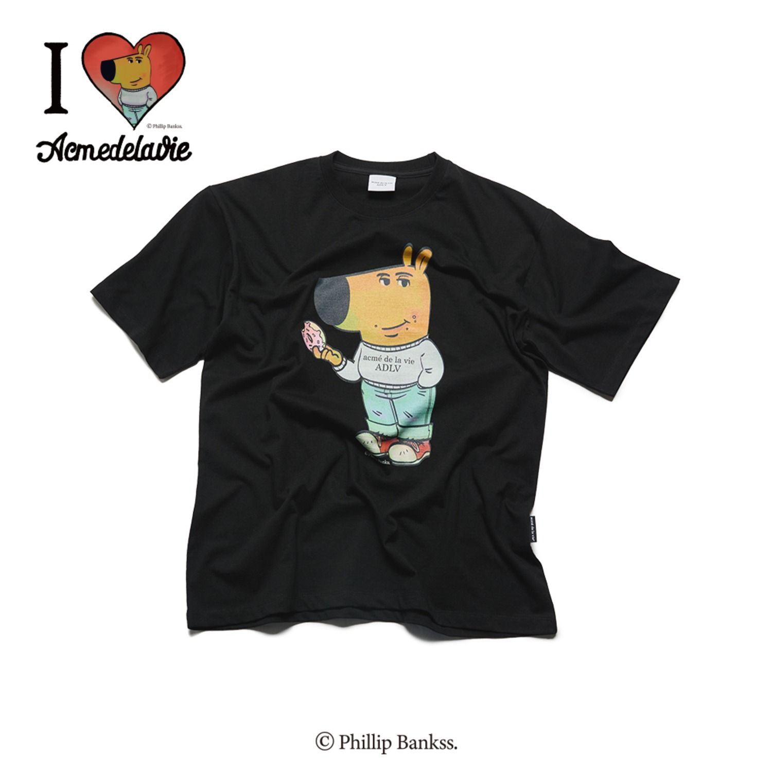 Áo thun ADLV - Acmédelavie Chill Guy Dounut Short Sleeve T-Shirt