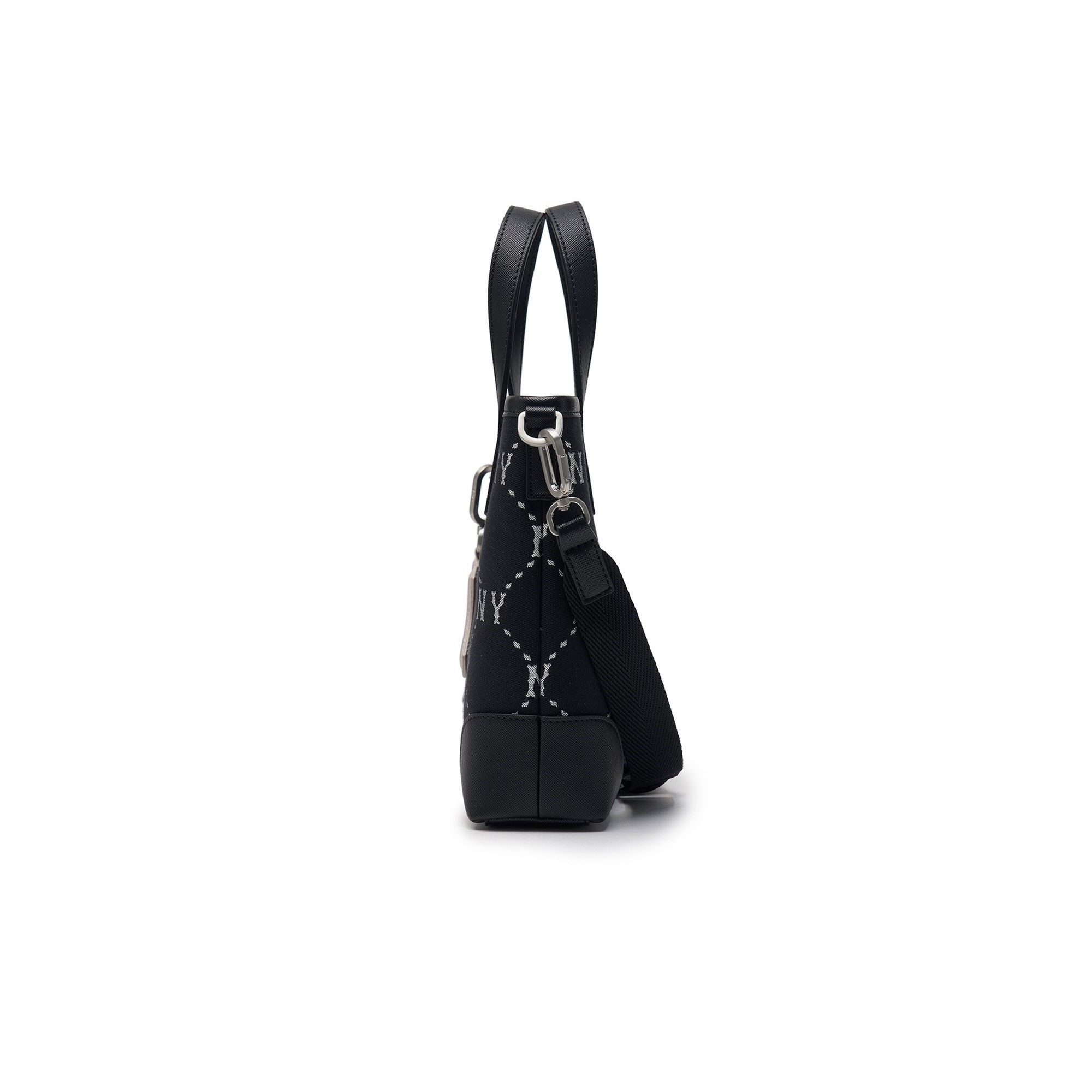 Túi Đeo Chéo MLB Korea - Dia Monogram Jacquard Mini Cross Bag NY Yankees - 3ACRS054N-50BKS