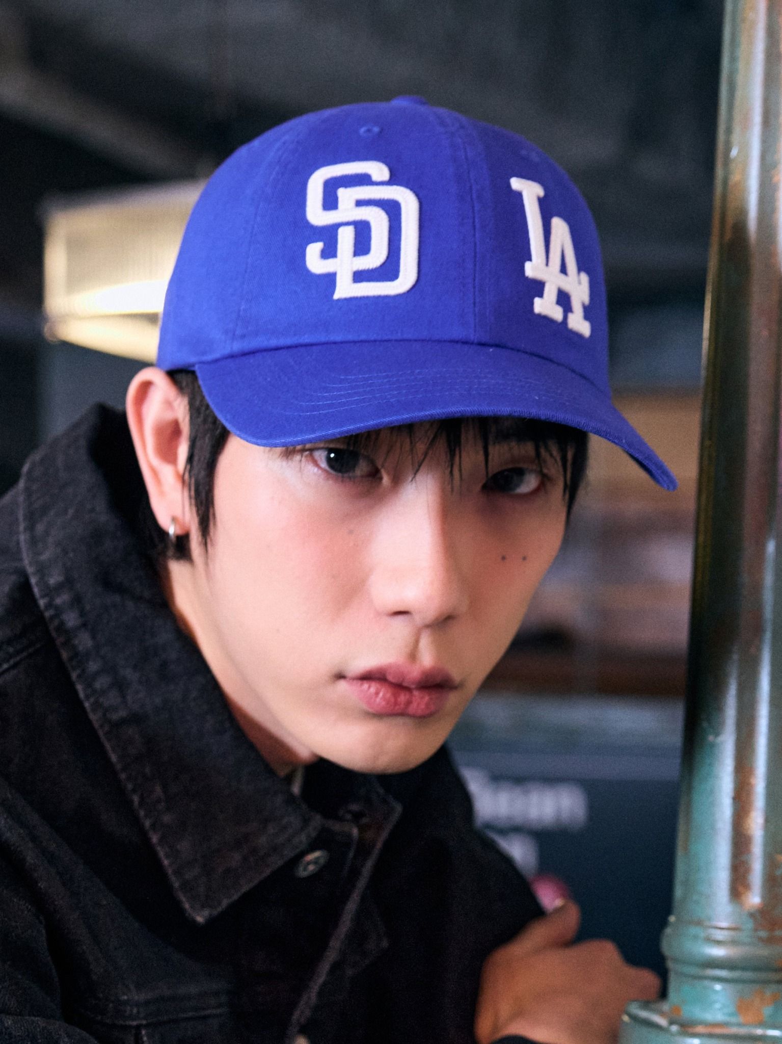 Nón MLB Korea - League Logo Unstructured Ball Cap MLB - 3ACPB215N-00BLS