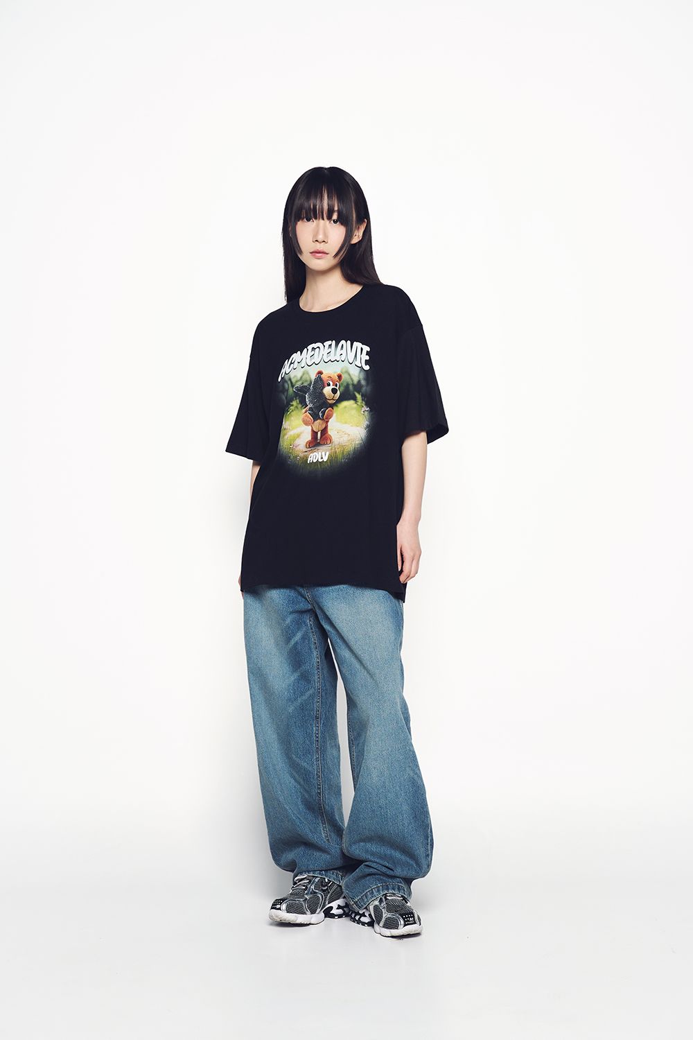 Áo thun ADLV - Acmé de la vie Rabbit Hug Short Sleeve T-Shirt