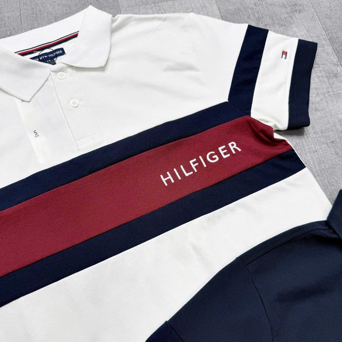 ÁO THUN POLO TOMMY HILFIGER HERREN TINO WHITE