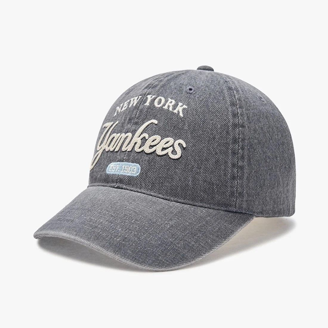 Nón Lưỡi Trai MLB Color Denim Unstructured Ball Cap New York Yankees - 3ACPD035N-50CRS