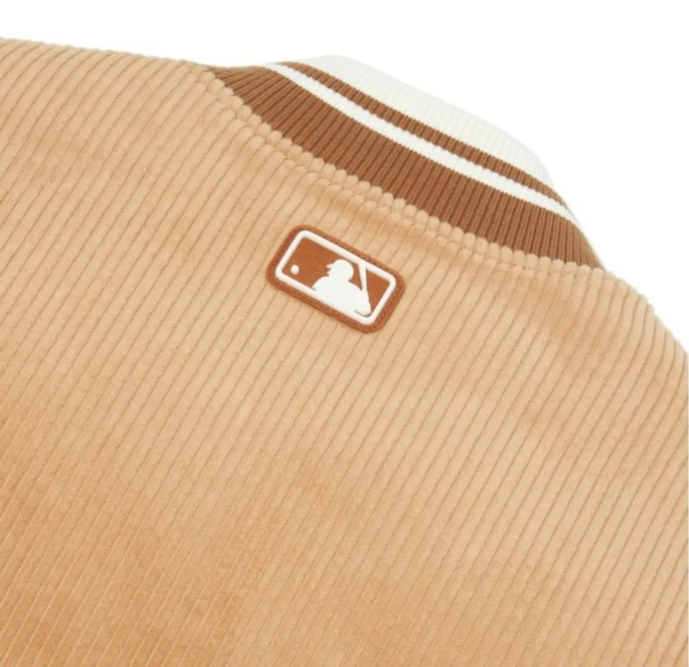Áo Khoác Bomber MLB - Basic Small Logo Corduroy Baseball Jumpet Boston Red Sox - 3AJPB0324-43BGS