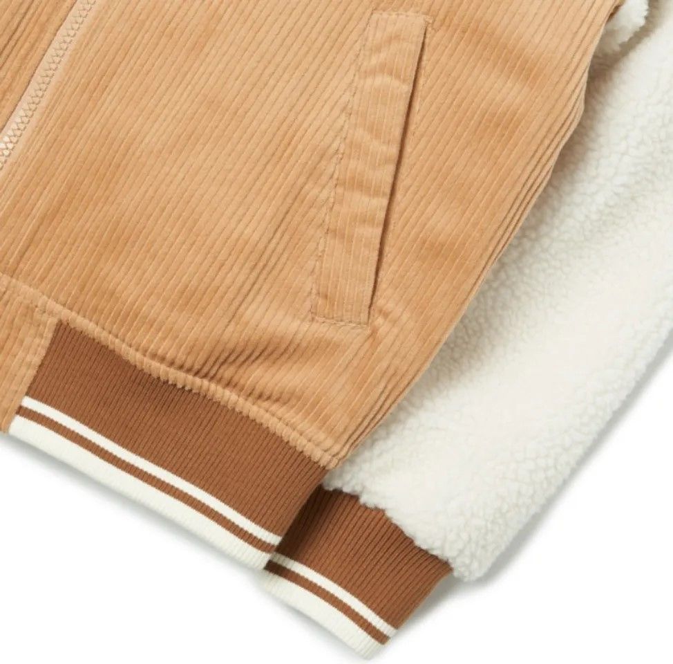 Áo Khoác Bomber MLB - Basic Small Logo Corduroy Baseball Jumpet Boston Red Sox - 3AJPB0324-43BGS
