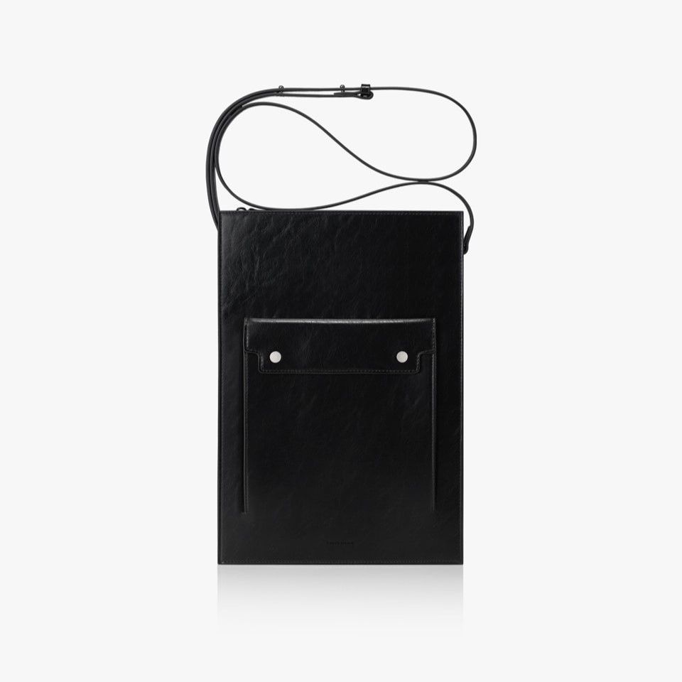Túi Đeo Chéo Find Kapoor Korea - Marc Flat Bag 24 Black