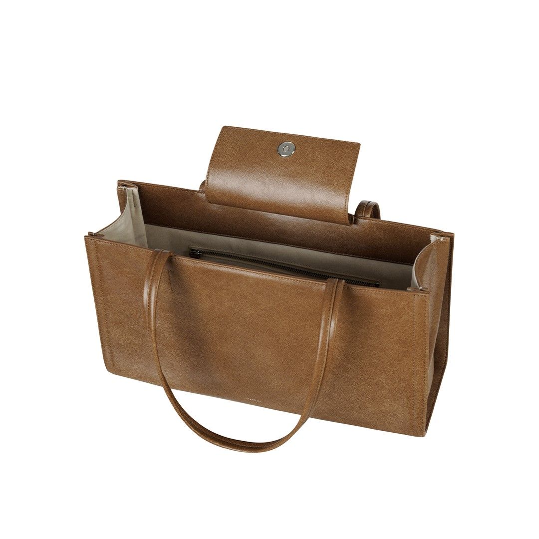 Túi Xách Stand Oil - Oblong Brown