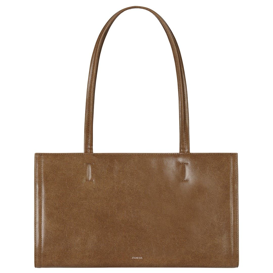 Túi Xách Stand Oil - Oblong Brown