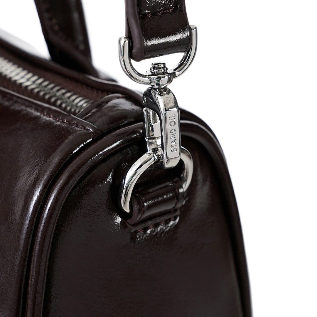 Túi Xách Stand Oil - Chubby Half Bag Marron