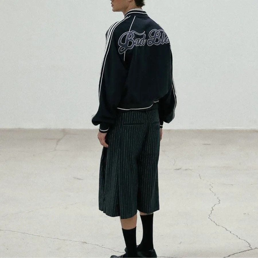 Áo Khoác Badblood - Billy Jersey Windbreaker Navy -w-jkt24-026 - Size S