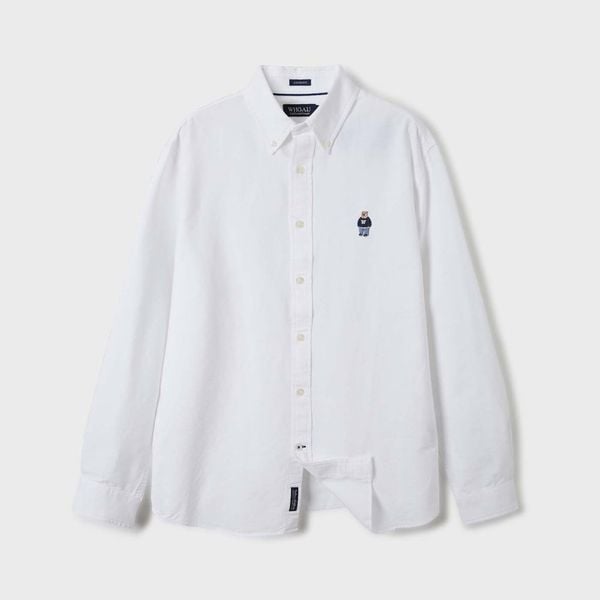 【WHO.A.U】steve oxford shirt Áo Sơ Mi WHOAU - Steve Oxford Shirt - WHYWF2311U – Dope Shop