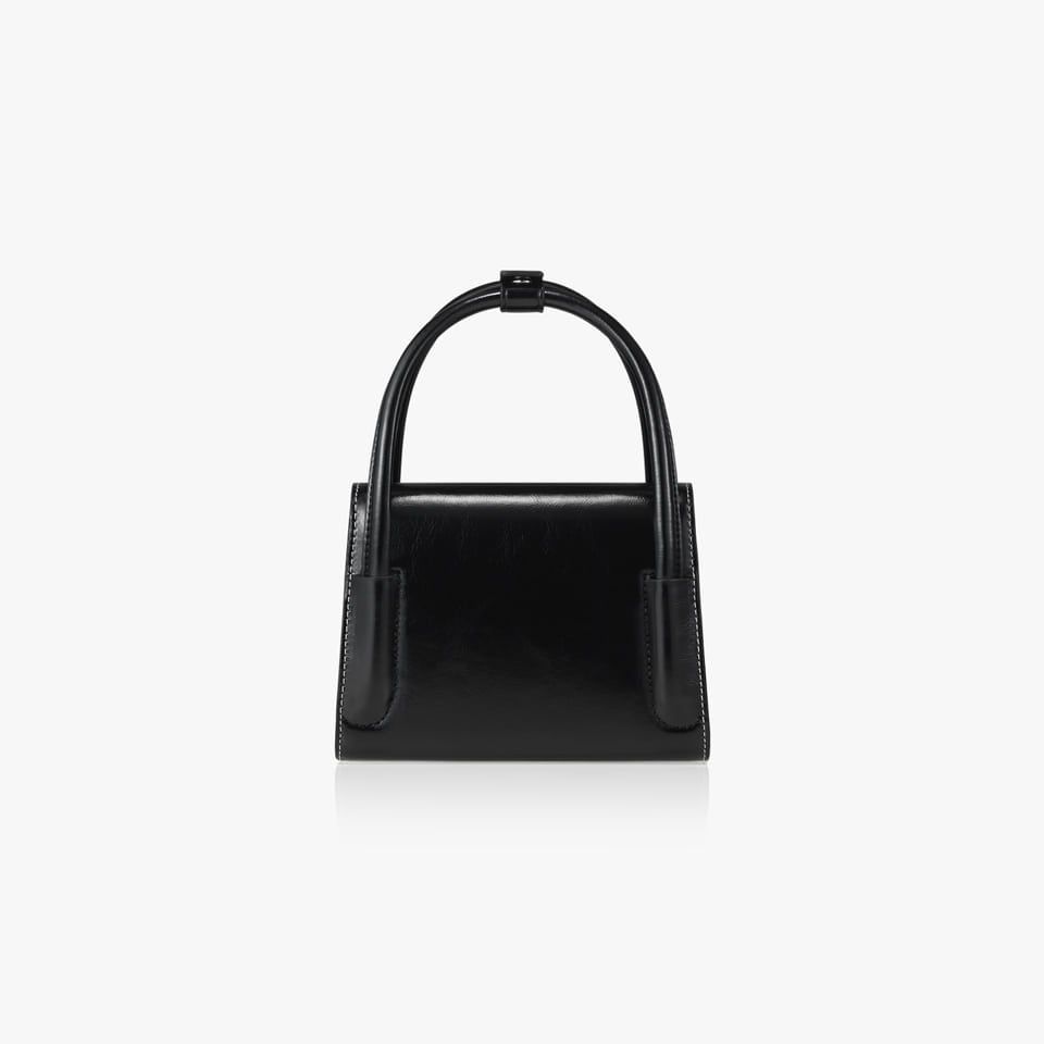 Túi Xách FindKapoor Korea - Marty Bag 18 Crinkled White Black