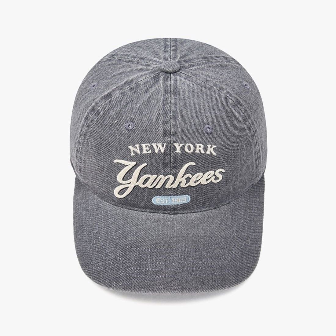 Nón Lưỡi Trai MLB Color Denim Unstructured Ball Cap New York Yankees - 3ACPD035N-50CRS