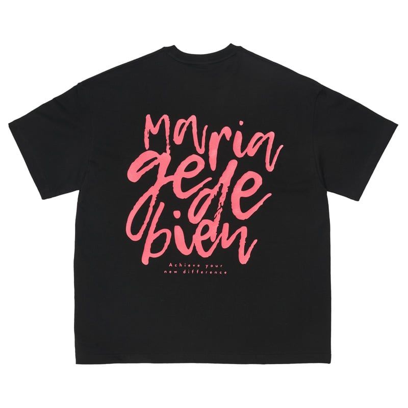 Áo thun Mariagedebien (MGDB) - Black/Red T-shirt