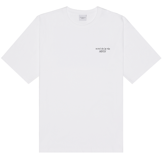 Áo thun - Acmé de la vie - ADLV BASIC SHORT SLEEVE 2 WHITE TEE