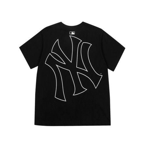 Áo thun MLB - MLB NY BASIC BIGLOGO BLACK - 31TS33131-50L