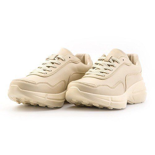 Giày Domba Moonlake Beige - H-9212 - Kem