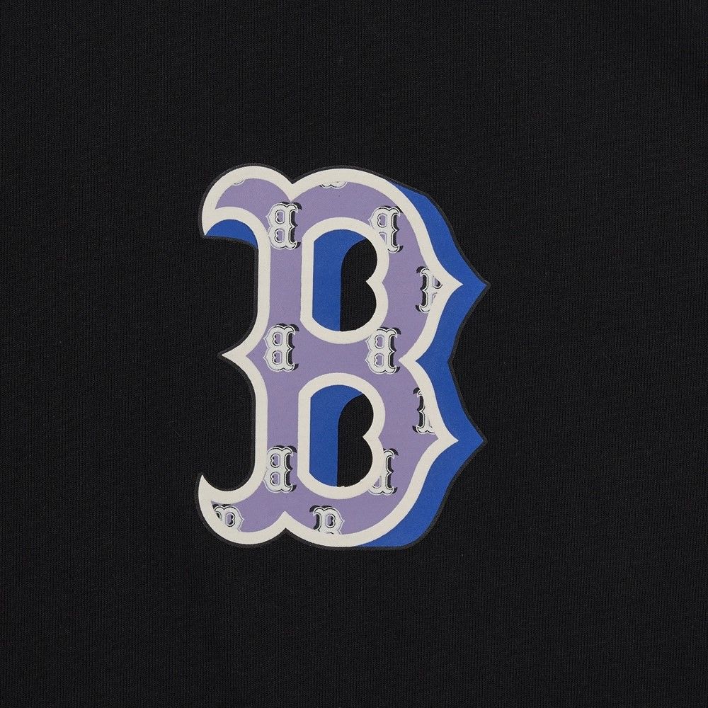 Áo thun MLB Korea - Monotive Overfit Short Sleeve Boston Charcoal Grey - 3ATSM3033-43CGS