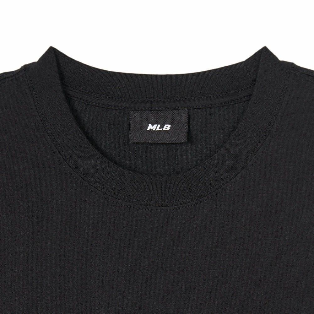 Áo thun MLB Korea - Basic Big Logo Func T-Shirt New York Yankees Black - 3ATSB1843-50BKS