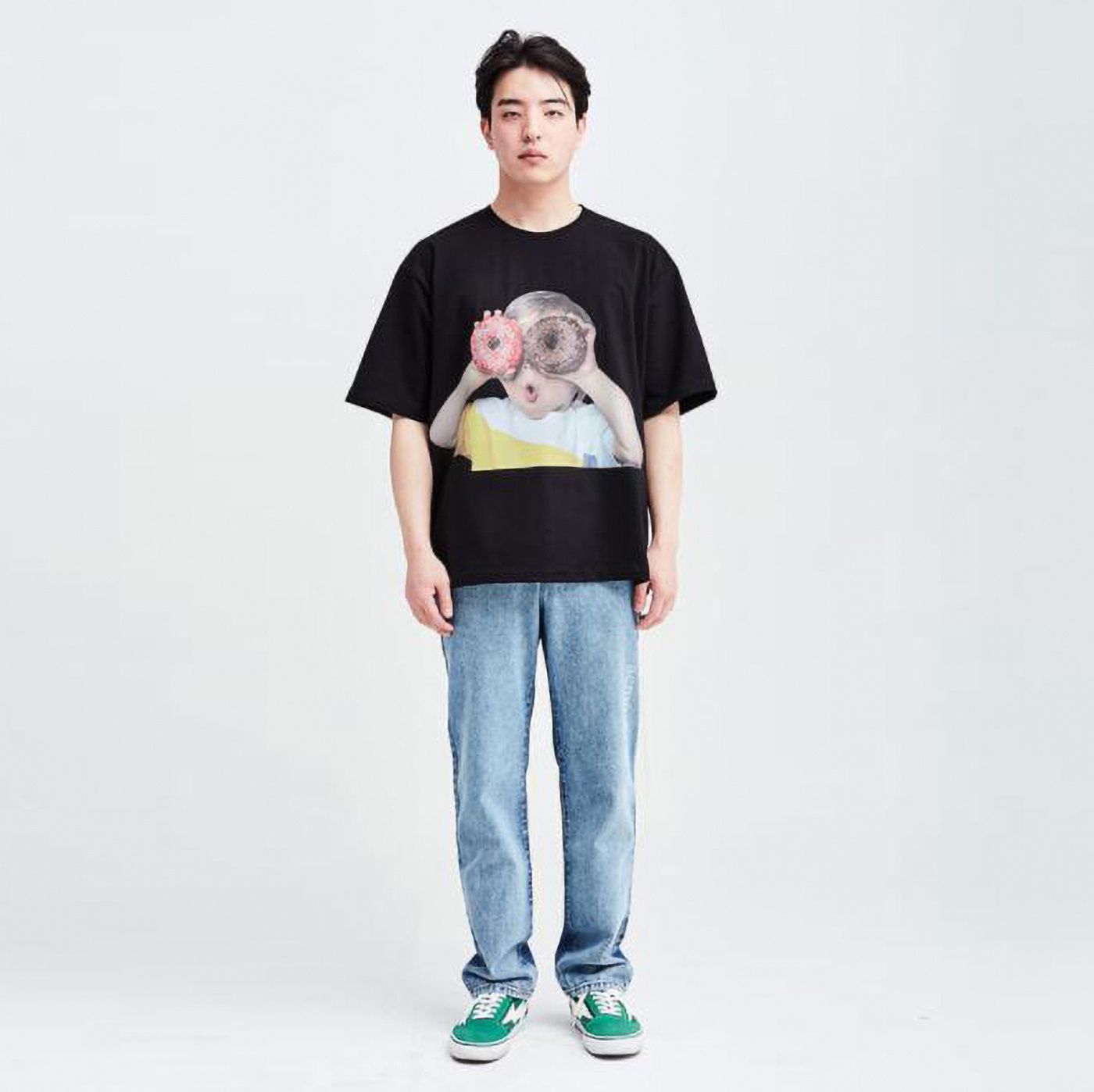 Áo thun - Acmé de la vie - ADLV BABY FACE DONUTS 1 TEE