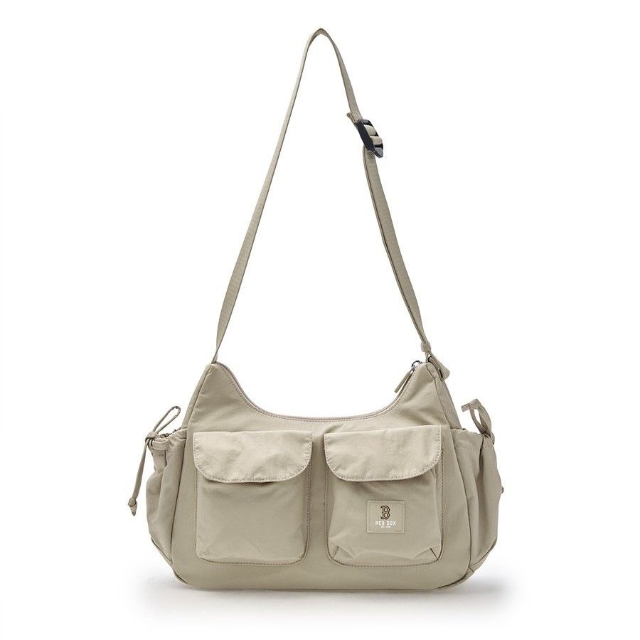 Túi Xách MLB Korea - Basic Gorpcore Pocket Shoulder Bag Boston - 3ABQB035N-43SAS