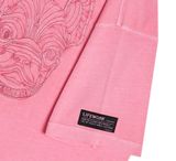 Áo thun Life Work - Pigment embroidered short-sleeved Pink T-shirt - LW222TS610 