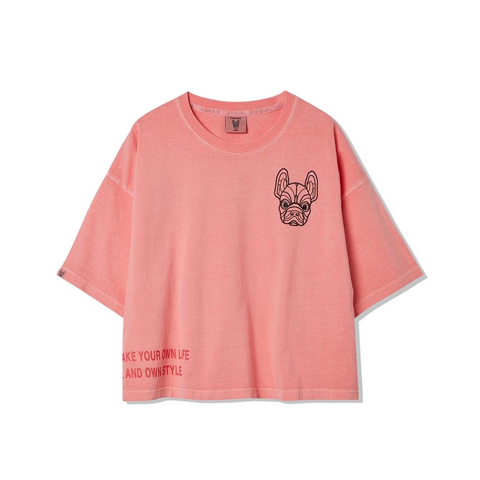  Set áo thun Life Work - Pigmented Short Pink T-shirt/Women - LW222TS810 