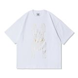  Áo thun Life Work - Gold Big Radog Short Sleeve White T-shirt - LW225TS299 