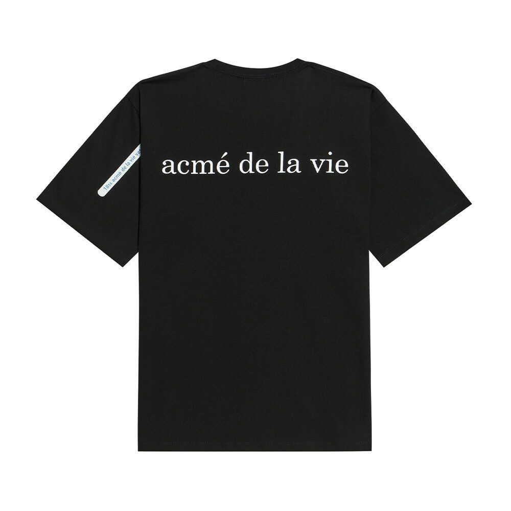 Áo thun - Acmé de la vie - ADLV BABY FACE SHORT SLEEVE T-SHIRT BLACK SHOCKS