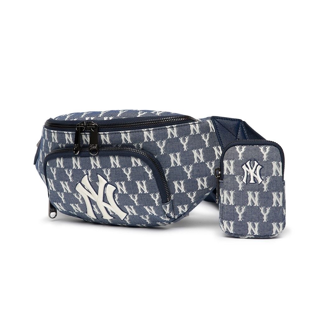 Túi Đeo Chéo MLB - MONOGRAM JACQUARD HIPSACK - 3AHSM061N-50NYS