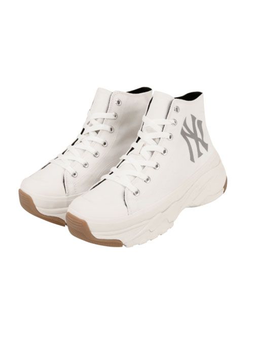Giày MLB - BIG BALL CHUNKY High White - NY Yankees - 32SHU1111-50I